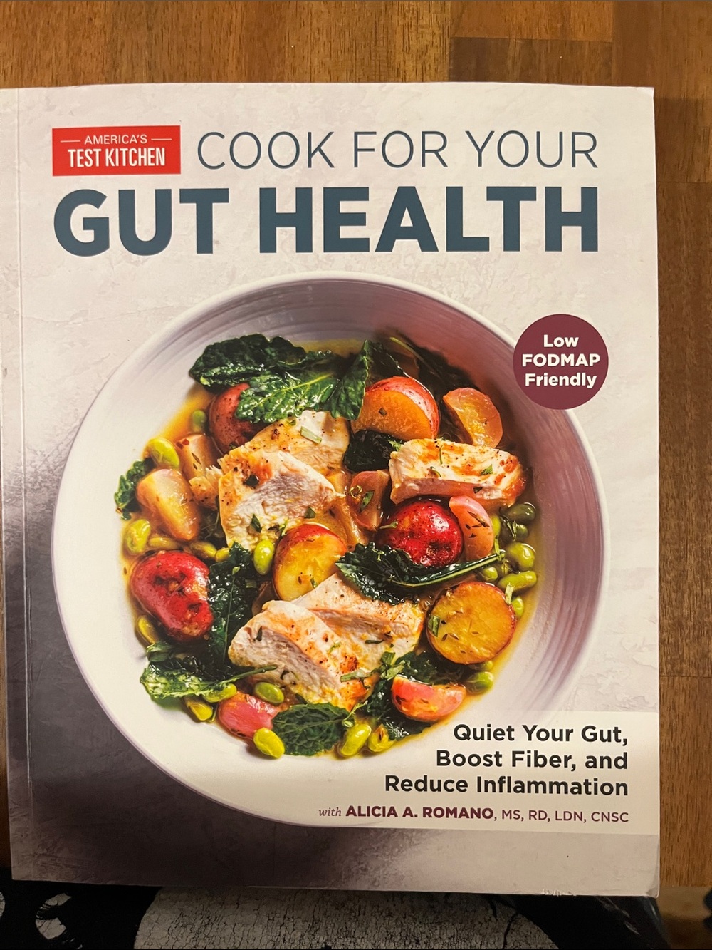 Cook for Your Gut Health Cookbook - White Cover